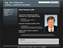 Tablet Screenshot of posudky-kola-auta.cz